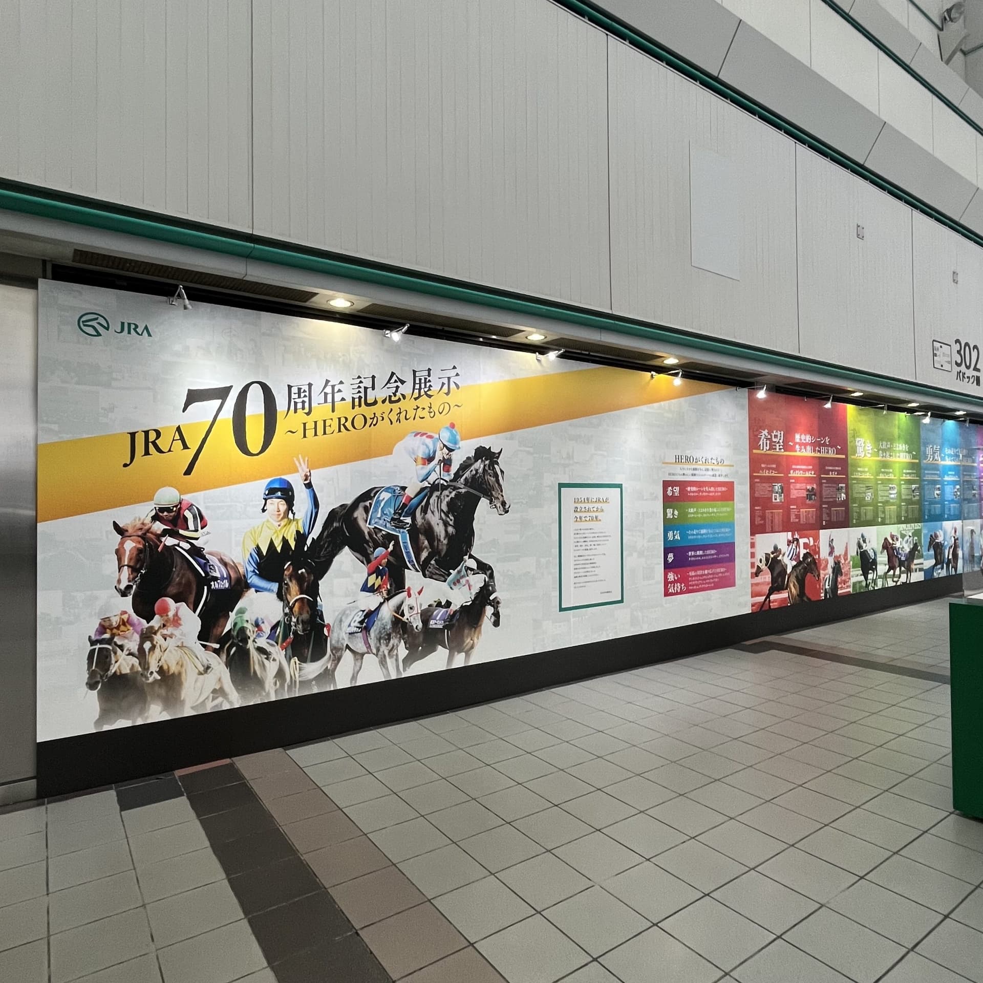 JRA70周年記念展示 | SOUND OF HERO